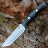 Bark River Knives Bark River Bravo 1.25 Rampless - Black Micarta (5" A2) 07-115-M-BCR