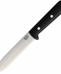 Bark River Knives Bark River Kephart 3V CPM-3V Carbon Steel Spear Point Blade, Black Canvas Micarta Handle