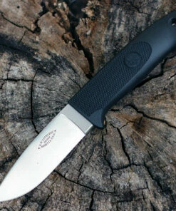 Beretta BE79178 Loveless Drop Point, 3.4" AUS-6 SS Plain Blade, Zytel Handle, Sheath