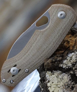 GiantMouse ACE Biblio Flipper, 2.875" M390 Stonewashed Plain Blade, Natural Canvas Micarta Handle 7 GiantMouse ACE Biblio Flipper, 2.875" M390 Stonewashed Plain Blade, Natural Canvas Micarta Handle -Buck Knives Sales BIBLIO NAT2 03012.1619032336
