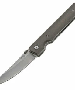 Boker Plus Kwaiken Folding Knife 01BO291, 3" AUS-8 Stonewash Plain Blade, Green Micarta Handle