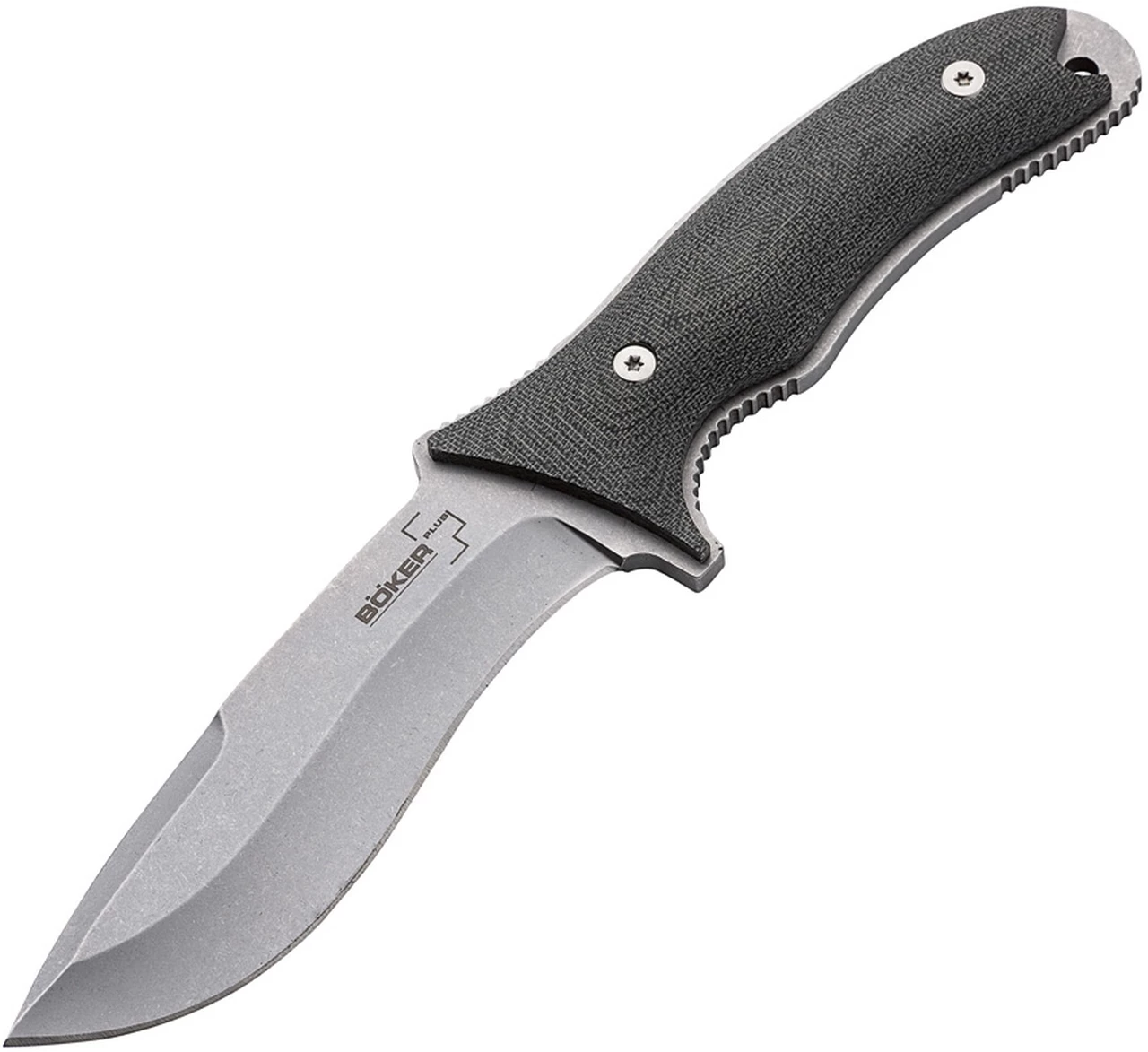 Boker Plus Orca Pro 02BO015, 5.12" D2 Steel Fixed Blade, Gray Micarta Handle 1 Boker Plus Orca Pro 02BO015, 5.12" D2 Steel Fixed Blade, Gray Micarta Handle