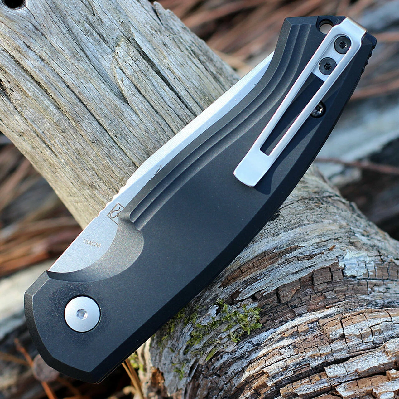 Boker Plus Karakurt Automatic - Blk Alum (3.1" 154CM Satin) 01BO363 4 Boker Plus Karakurt Automatic - Blk Alum (3.1" 154CM Satin) 01BO363 - Image 4