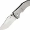 Boker Plus Jive Framelock - Gray Titanium (3" Satin D2) 01BO312
