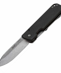 Boker Plus Lancer 42 - Black CF (2.87" D2 SW) 01BO467