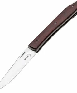 Boker Plus Urban Trapper Backlock 01BO787, 3.46" VG-10 Steel Plain Blade, Cocobolo Wood Handle