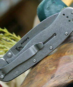 ESEE Knives Esee Avispa Framelock SK5 OD BRK1303OD, 3.65" SK5 High Carbon Steel Plain Blade, OD Green Nylon Handles -Buck Knives Sales BRK1303OD.2 82791.1581004593