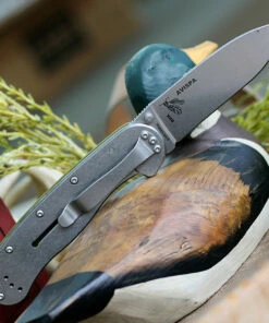 ESEE Knives Esee Avispa Framelock SK5 OD BRK1303OD, 3.65" SK5 High Carbon Steel Plain Blade, OD Green Nylon Handles -Buck Knives Sales BRK1303OD 37378.1581004593