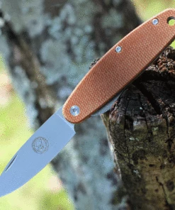 ESEE Knives BRK Churp by ESEE - Brown Micarta (2.7" D2 Satin) BRKC2