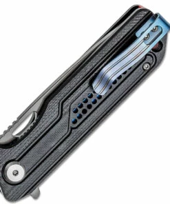 Bestech Knives Circuit BG35A-2, 3.25" K110 Gray Titanium Coated Drop Point Blade, Black Milled G-10 Handle -Buck Knives Sales BTKG35A2 2 56397.1618506543