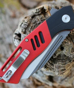 Bestech Rockface - Red / Blk G10 (3.4" D2 Two Tone) BG46C -Buck Knives Sales BTKG46C.3 20578.1645036195