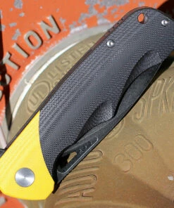 Bestech Airstream - Blk / Yellow G10 (3.9" D2 Blk SW Drop Point) BG47B -Buck Knives Sales BTKG47B.2 28593.1645037750