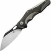 Bestech Knives Nogard Gray & Red CF (3.38" M390 Two-Tone) BT2105C