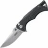 CRKT BT Fighter Button Lock CR5220, 2.856" 8Cr13MoV Plain Blade, Glass Reinforced Nylon Handle