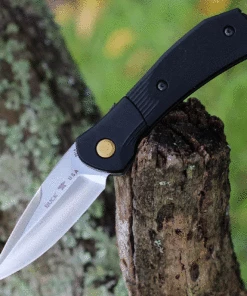 Buck Knives Buck Paradigm Shift Automatic 591BKS, 3" S35VN Drop Point Blade, Black G-10 Handle