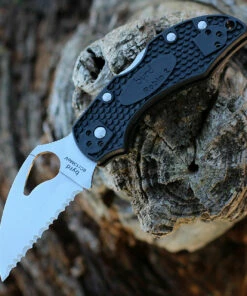 Byrd Knives Byrd Robin 2 - Blk FRN (2.35" 8Cr13MoV SpyderEdge) BY10SBKWC2