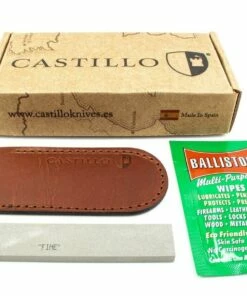 Castillo Knives Muralla Folding Lockback, C2BOW, 3.5" Sandvik 14C28N Plain Blade, Bocote Wood Handle -Buck Knives Sales Box 77030.1636051193
