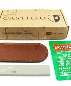 Castillo Knives Torre Lockback Folding, C3OLW, 3" Sandvik 14C28N Blade, Olivewood Handles -Buck Knives Sales Box 80993.1611153800.1280.1280 22274.1636052992
