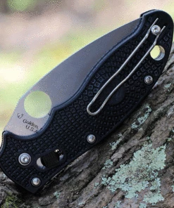 Spyderco Knives Spyderco Manix 2 Lightweight Black FRCP (3.37" CTS BD1N Satin) C101PBK2 -Buck Knives Sales C101PBK2.5 88776.1629907481