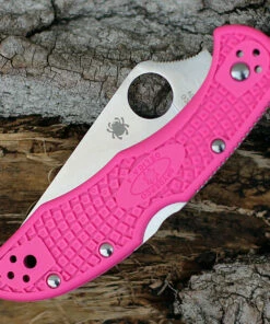Spyderco Knives Spyderco Delica 4 FRN Pink C11FPPNS30V, 2.90" CPM S30V Satin Plain Blade, Pink FRN Handle 7 Spyderco Knives Spyderco Delica 4 FRN Pink C11FPPNS30V, 2.90" CPM S30V Satin Plain Blade, Pink FRN Handle -Buck Knives Sales C11FPPNS30V.3 99746.1609362624