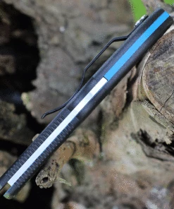 Spyderco Knives Spyderco Delica Thin Blue Line 2.90" Satin Black FRN C11FBKBL 7 Spyderco Knives Spyderco Delica Thin Blue Line 2.90" Satin Black FRN C11FBKBL -Buck Knives Sales C11FPSBKBL.2 15994.1626886025