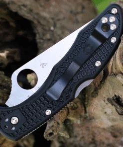 Spyderco Knives Spyderco Delica Thin Blue Line 2.90" Satin Black FRN C11FBKBL 8 Spyderco Knives Spyderco Delica Thin Blue Line 2.90" Satin Black FRN C11FBKBL -Buck Knives Sales C11FPSBKBL.3 96345.1626886025