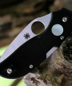 Spyderco Knives Spyderco Chaparral Sun and Moon C152GSMP, 2.8" CTS XHP Satin Plain Blade, G-10 Handle -Buck Knives Sales C152GSMP.5 15825.1597432799