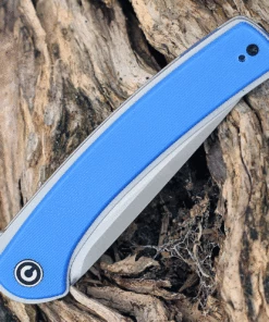 CIVIVI Knives CIVIVI Asticus C2002C, 3.80" D2 Satin Drop Point Plain Blade, Blue G-10 Handles -Buck Knives Sales C2002C.2 36992.1628004963