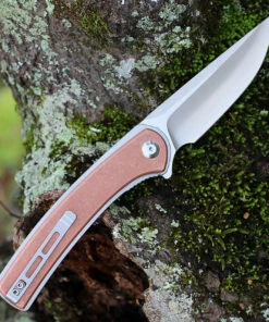 CIVIVI Knives CIVIVI Asticus C2002F, 3.80" D2 Satin Drop Point Plain Blade, Stonewashed Copper Handles -Buck Knives Sales C2002F 11342.1611675187