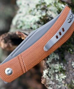 CIVIVI Knives Civivi Appalachian Drifter Slip Joint C2015A, 2.96" Gray Stonewash S35VN Plain Blade, Brown Micarta Handle -Buck Knives Sales C2015A.2 96360.1607025885.1280.1280 32521.1609878798