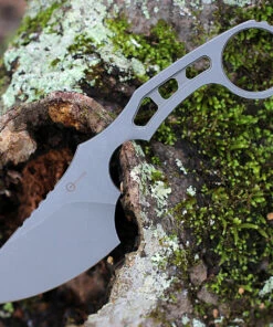 CIVIVI Knives Planck, C2022A, 2.87" D2 Stonewashed Blade and Skeletonized Handle, Kydex Sheath