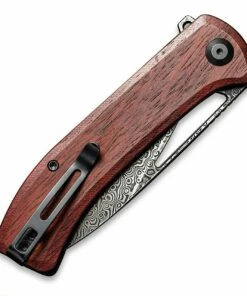 CIVIVI Knives CIVIVI Riffle Flipper Knife C2024DS-2, 3.46" Black Hand Rubbed Damascus Drop Point Blade, Dark Sandalwood Handles -Buck Knives Sales C2024DS 2 Riffle 8 39652.1612477725.1280.1280 90933.1614205298
