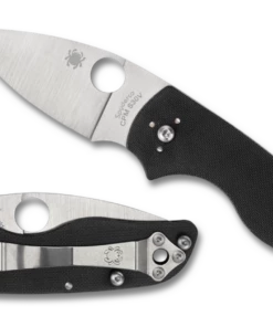 Spyderco Knives Spyderco LIL' Native C230NLGP, 2.42" Satin CPM S30V Plain Blade, G-10 Handle