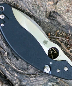 Spyderco Knives Spyderco C231GP Parata, 3.46" VG-10 Plain Blade, Black G-10 Handle 6 Spyderco Knives Spyderco C231GP Parata, 3.46" VG-10 Plain Blade, Black G-10 Handle -Buck Knives Sales C231GP.3 88502.1571412829