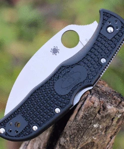Spyderco Knives Spyderco Endela Wharncliffe - Blk FRN (3.4" VG-10 Serr.) C243FSWCBK -Buck Knives Sales C243BK.1 50932.1637169472