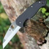 Spyderco Knives Spyderco Canis C248CF, 3.43" CPM S30V Satin Plain Blade, Carbon Fiber/G-10 Laminate Handle