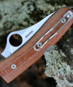 Spyderco Knives Spyderco SpyOpera - Brown Canvas Micarta (2.9" M390 Satin) C255CMP 7 Spyderco Knives Spyderco SpyOpera - Brown Canvas Micarta (2.9" M390 Satin) C255CMP -Buck Knives Sales C255CMP.2 83757.1596825160