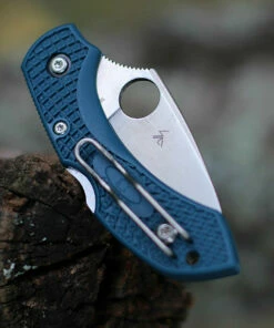 Spyderco Knives Spyderco Dragonfly FRN K390 C28F2K390, 2.29" K390 Steel Plain Blade, Blue FRN Handle 6 Spyderco Knives Spyderco Dragonfly FRN K390 C28F2K390, 2.29" K390 Steel Plain Blade, Blue FRN Handle -Buck Knives Sales C28FP2K390.3 54487.1599852197