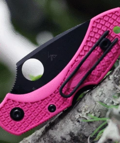 Spyderco Knives Spyderco Dragonfly 2 Pink C28FPPNSV30VBK2, 2.28" CPM S30V Black Plain Blade, Pink FRN Handle -Buck Knives Sales C28FPPNS30VBK2.1 85094.1621433544