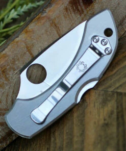 Spyderco Knives Spyderco C28P Dragonfly, 2.313" VG-10 Plain Blade, Stainless Handle 7 Spyderco Knives Spyderco C28P Dragonfly, 2.313" VG-10 Plain Blade, Stainless Handle -Buck Knives Sales C28P.2 28140.1584461597