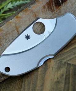 Spyderco Knives Spyderco C28P Dragonfly, 2.313" VG-10 Plain Blade, Stainless Handle 6 Spyderco Knives Spyderco C28P Dragonfly, 2.313" VG-10 Plain Blade, Stainless Handle -Buck Knives Sales C28P.3 90441.1584461597