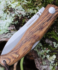 Castillo Knives Muralla Folding Lockback, C2BOW, 3.5" Sandvik 14C28N Plain Blade, Bocote Wood Handle -Buck Knives Sales C2BOW.2 93953.1636051195