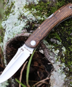 Castillo Knives Torre Lockback Folding, C3BOW, 3" Sandvik 14C28N Blade, Bocote Wood Handles
