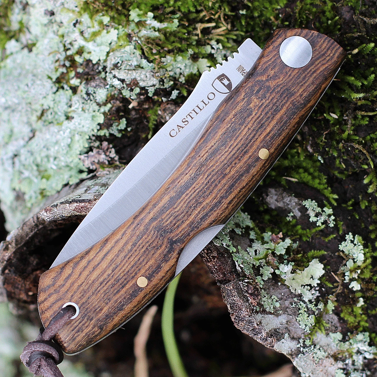 Castillo Knives Torre Lockback Folding, C3BOW, 3" Sandvik 14C28N Blade, Bocote Wood Handles 4 Castillo Knives Torre Lockback Folding, C3BOW, 3" Sandvik 14C28N Blade, Bocote Wood Handles - Image 4