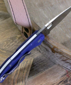 Spyderco Knives Spyderco C41GPDBL5 Native 5, 3" CPM S110V, Dark Blue G-10 Handle -Buck Knives Sales C41GPDBL5.1 95059.1612206054