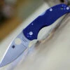 Spyderco Knives Spyderco C41GPDBL5 Native 5, 3" CPM S110V, Dark Blue G-10 Handle
