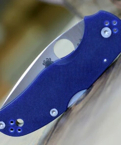 Spyderco Knives Spyderco C41GPDBL5 Native 5, 3" CPM S110V, Dark Blue G-10 Handle -Buck Knives Sales C41GPDBL5.4 44659.1612206053