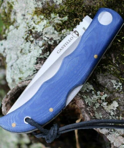 Castillo Knives Castillo Tagus - River Blue Micarta (3.6" 14C28N Satin) C5RBM -Buck Knives Sales C5RBM.2 66970.1639078698
