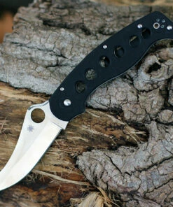 Spyderco Knives Spyderco C70GP2 A.T.R 2, 3.23 in. CPM S30V Plain Blade, G-10 Handles