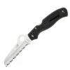 Spyderco Knives Spyderco Atlantic Salt - Blk FRN ( 3.7" H1 Serrated) C89SBK